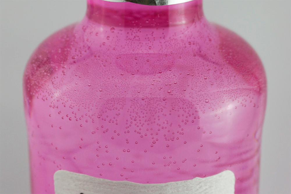 pink bottle